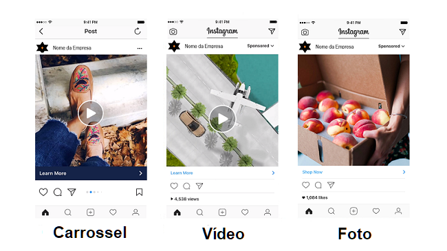 Imagem Ilustrativa Anúncio no Instagram
